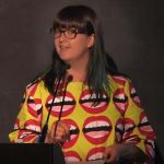 Mariko Tamaki, Keynote Presentation. Q&C 2017, SF.